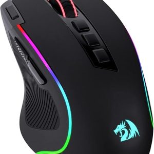 Redragon M612 Predator RGB Gaming Mouse, 8000 DPI Wired Optical Mouse